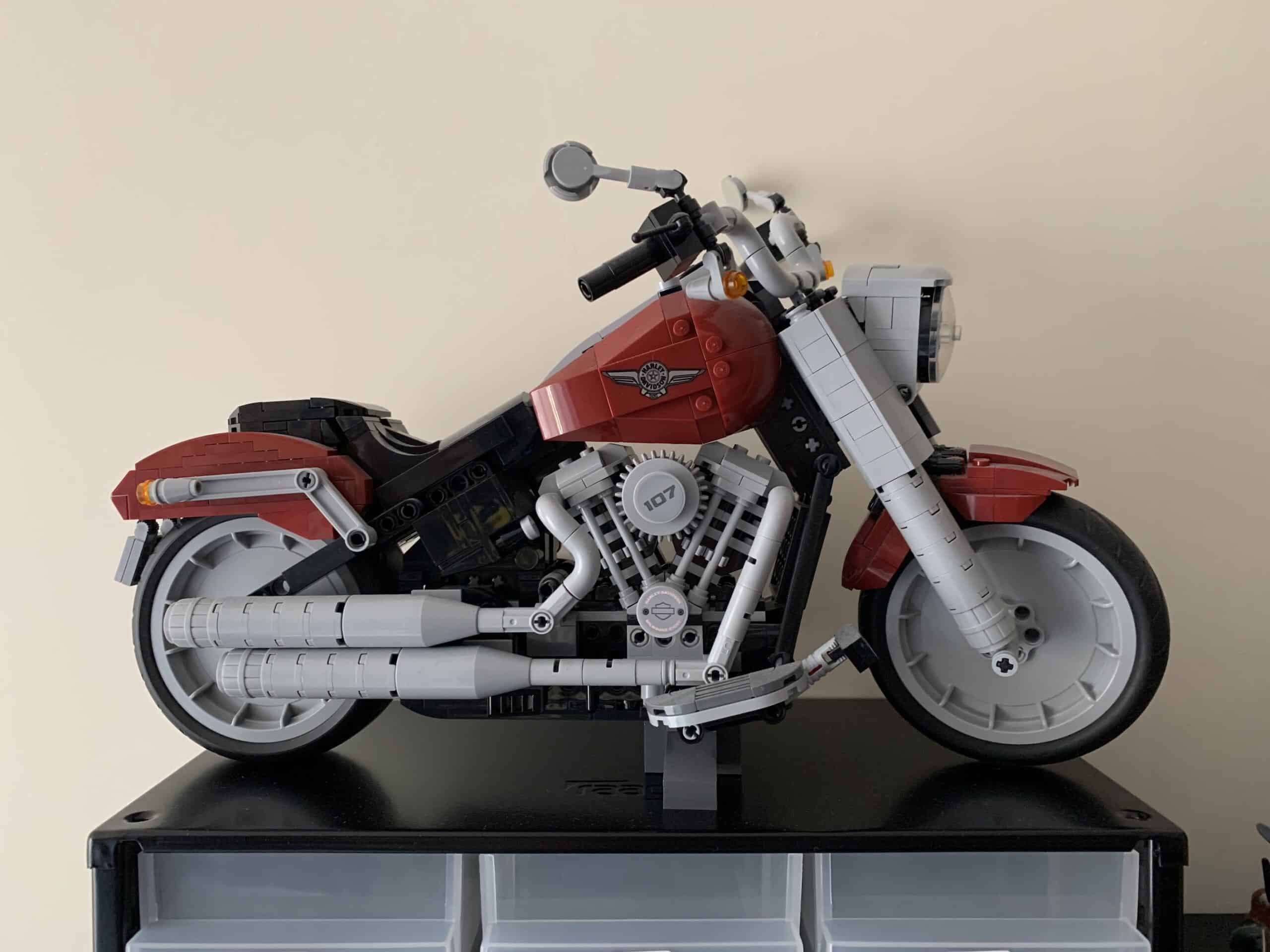 LEGO Harley-Davidson Fat Boy on display 3 of 3