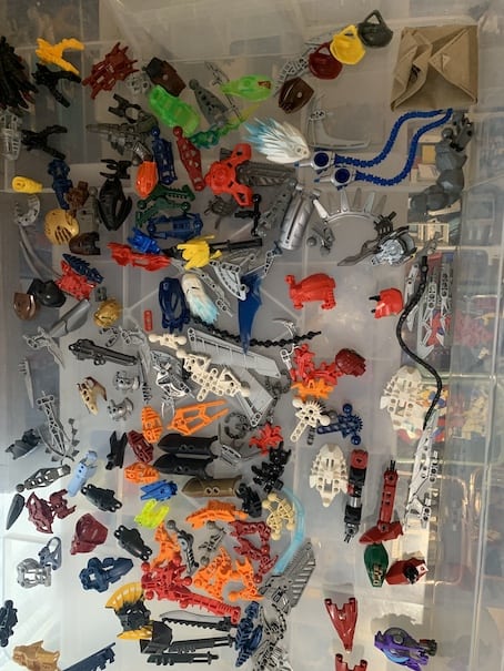 Bionicle parts